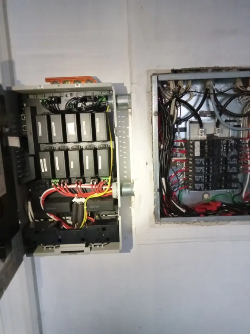 Electrical panel upgrade completed for Commercial Electrician Services in Dunstable